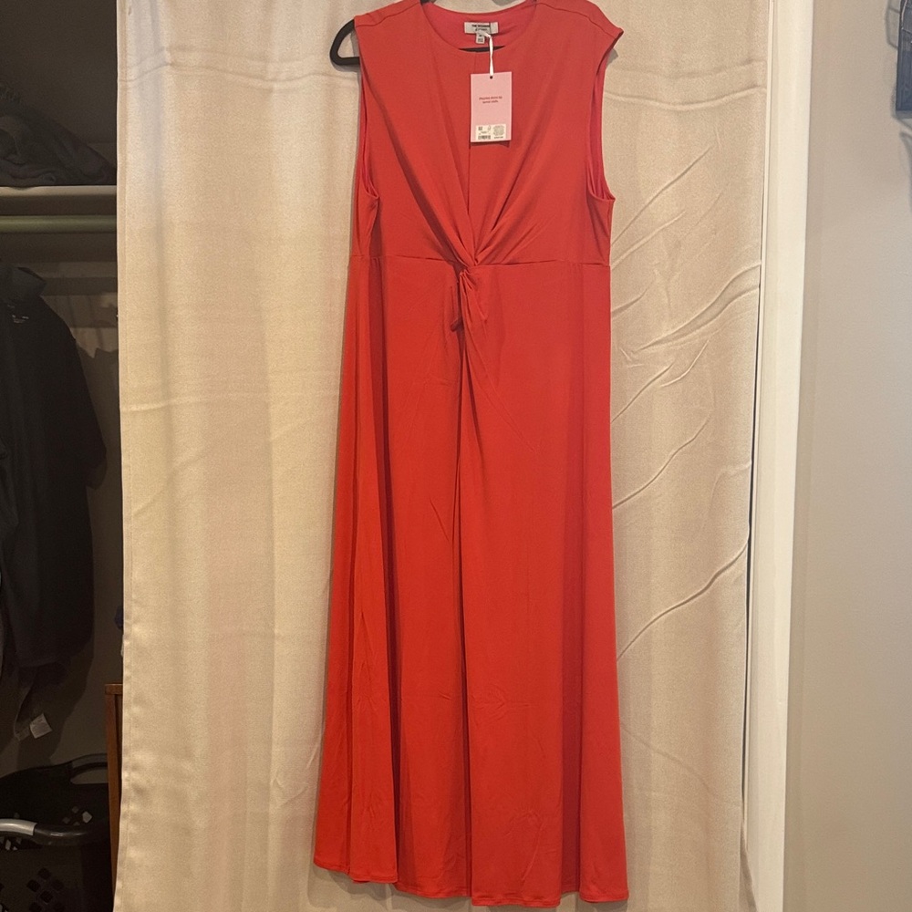 The Occasion by Old Navy NWT BRIGHT Red Sleeveless Dress, XL